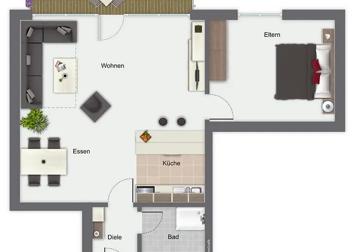 Apartmán Residenz Seestern 22